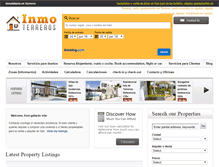Tablet Screenshot of inmoterreros.com